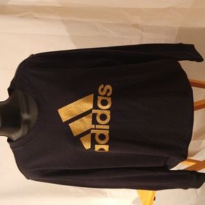 Ladies black sweatshirt by Adidas size XL